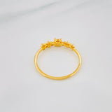Solitaire Ring 1.45g / Size 8 1/4 Yellow Gold 18K