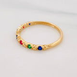 Churumbela Ring 1.55g / Size 6 3/4 Yellow Gold 18K