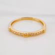 Churumbela Screw Ring 1.4g / T6 1/2 Yellow Gold 18K