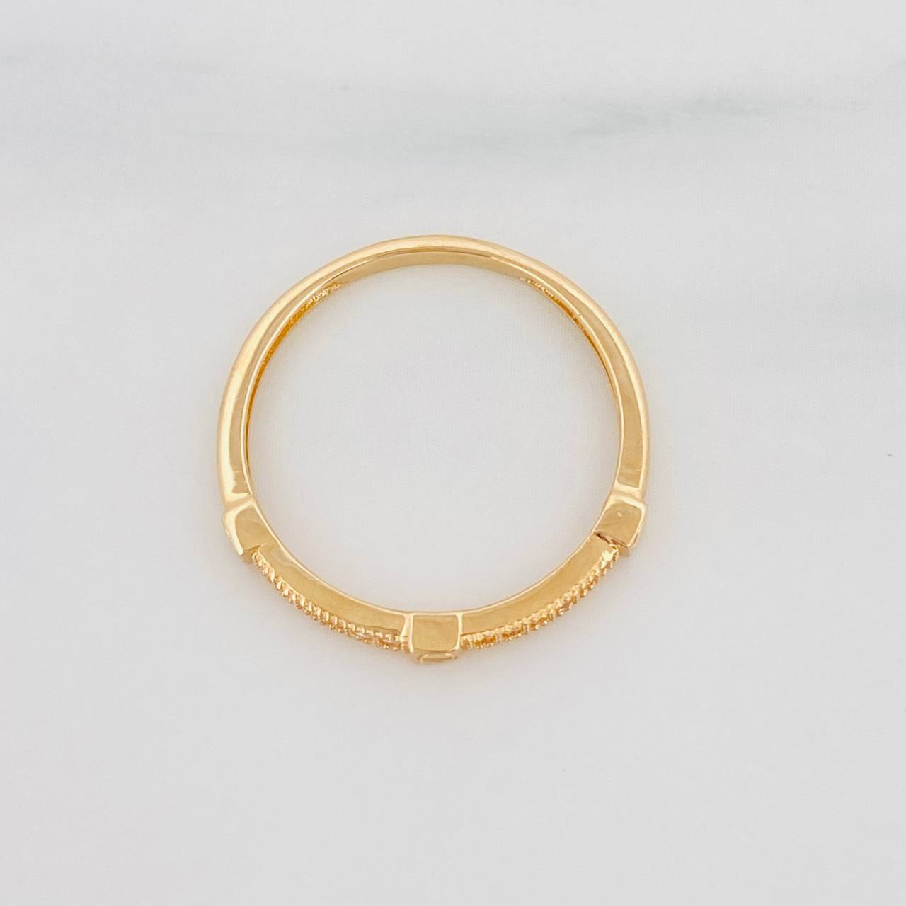 Churumbela Screw Ring 1.4g / T6 1/2 Yellow Gold 18K