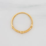Churumbela Screw Ring 1.4g / T6 1/2 Yellow Gold 18K