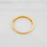 Churumbela Screw Ring 1.4g / T6 1/2 Yellow Gold 18K