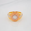 Ring Band Crown 5.85g / T9 3/4 Three Golds 18K