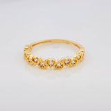 Churumbela Heart Ring 1.6g / T6 Yellow Gold 18K