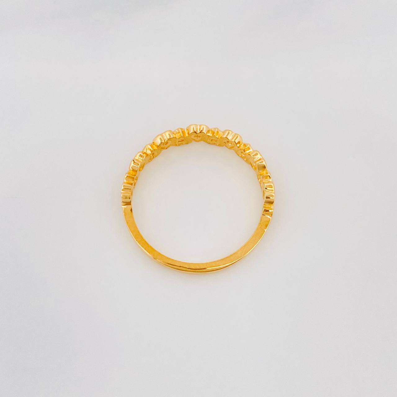 Churumbela Heart Ring 1.6g / T6 Yellow Gold 18K