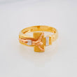 Christ Cross Ring 5.25g / T10 Three Golds 18K