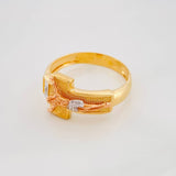 Christ Cross Ring 5.25g / T10 Three Golds 18K