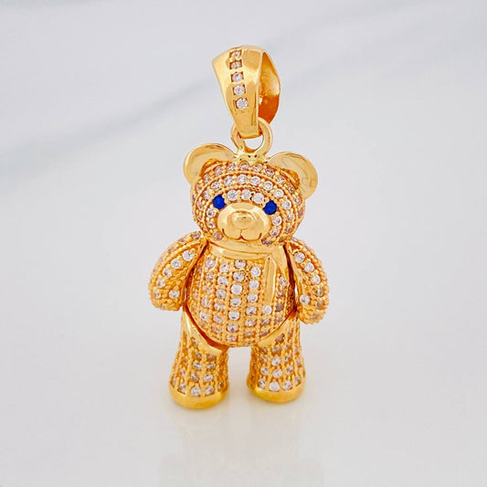 Dije Oso Bufanda Articulado 8.85g / 1 1/2 in Oro Amarillo 18K