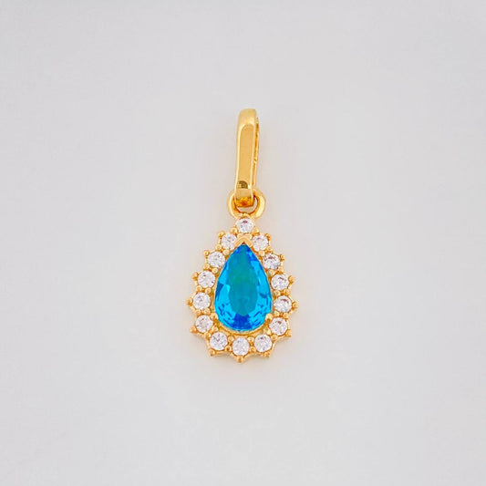 Dije Gota Tupida 1.15g / 3/4 in Oro Amarillo 18K