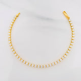 Tennis Bracelet 6.85g / 7 in / 2.53mm Yellow Gold 18K