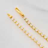 Tennis Bracelet 6.85g / 7 in / 2.53mm Yellow Gold 18K