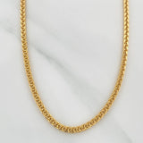 Cadena Franco 6.6 g / 23 3/4 in / 1.7 mm Oro Amarillo 18K