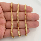 Cadena Franco 6.6 g / 23 3/4 in / 1.7 mm Oro Amarillo 18K