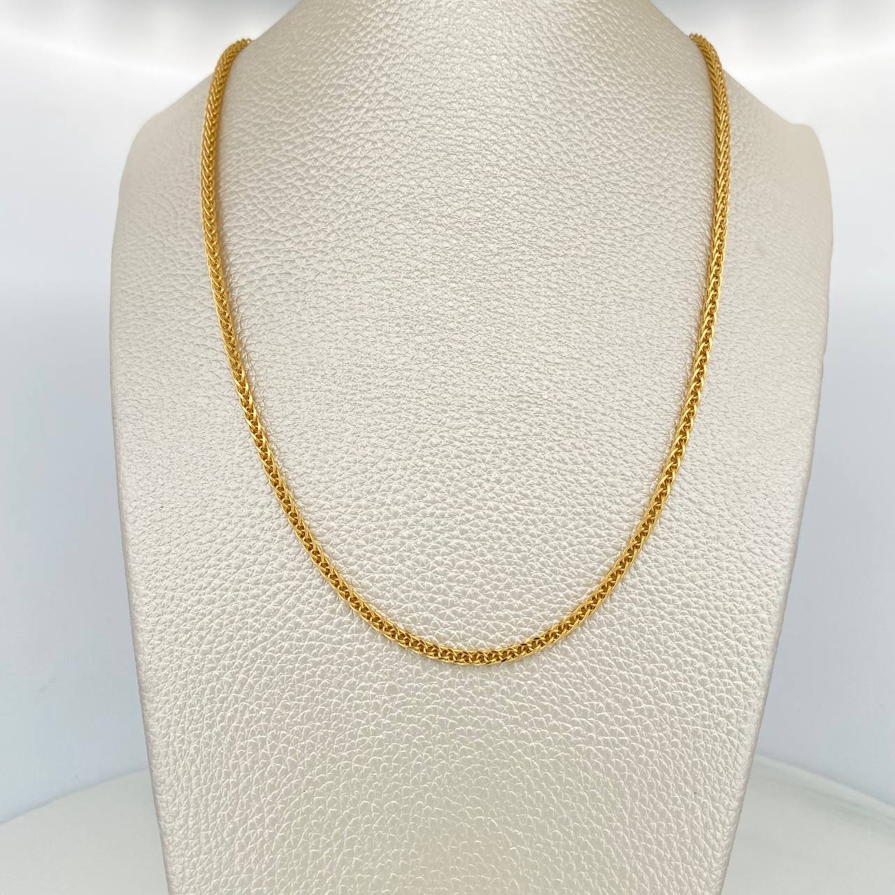 Cadena Franco 6.8 g / 23 3/4 in / 1.8 mm Oro Amarillo 18K