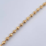 Military Bracelet 6.4gr / 8.3in / 18K Gold $