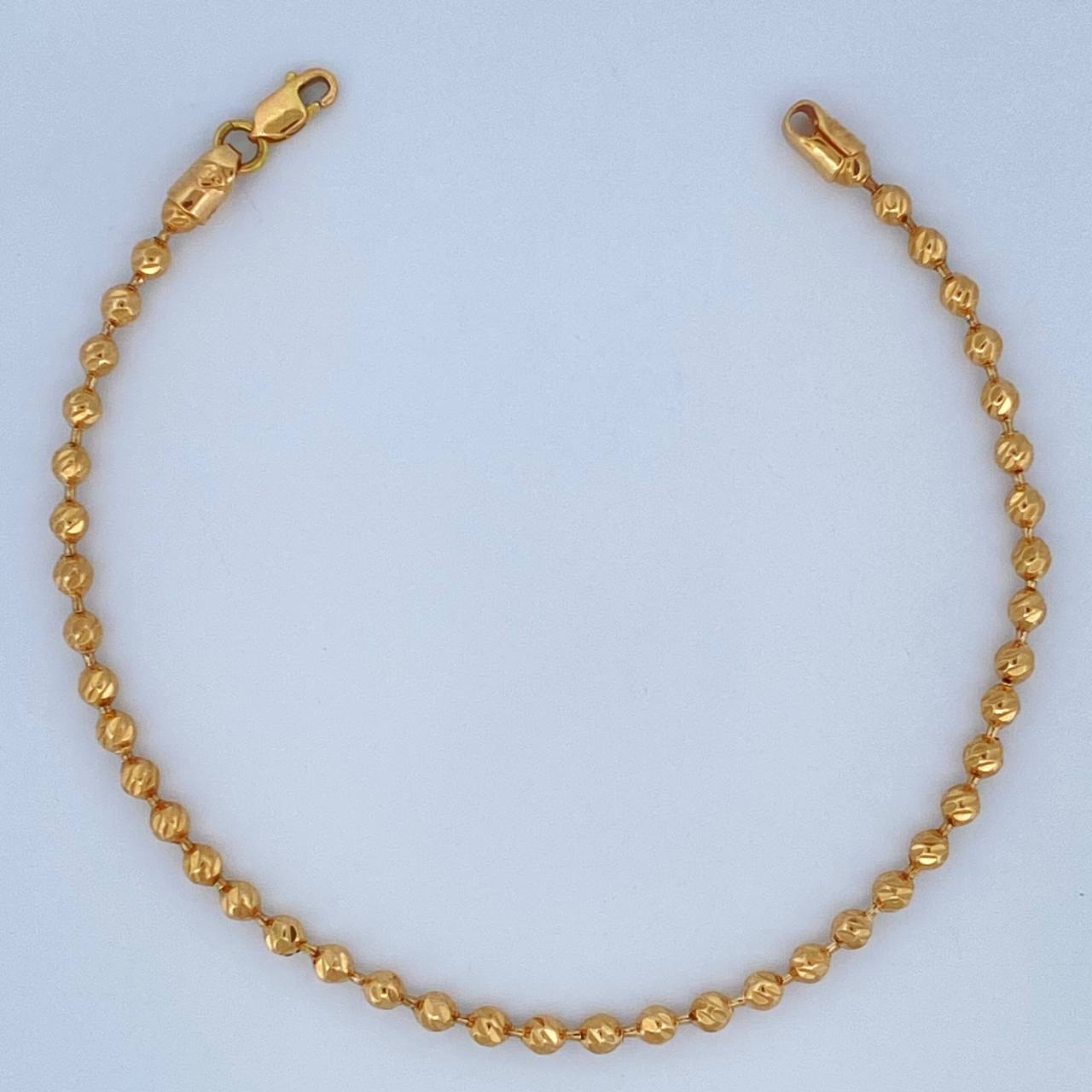 Military Bracelet 6.1gr / 7.7in / 18K Gold $