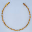 Military Bracelet 6.1gr / 7.7in / 18K Gold $
