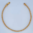Military Bracelet 6.4gr / 8.3in / 18K Gold $