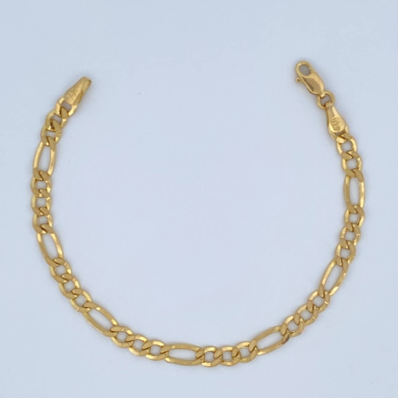 Pulso Figaro 4.2gr / 18.8cm / +1 Oro 18K &