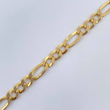 Pulso Figaro 4.2gr / 18.8cm / +1 Oro 18K &