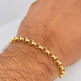Pulso Roll-On 5.8gr / 19.5cm / +3 Oro 18K &
