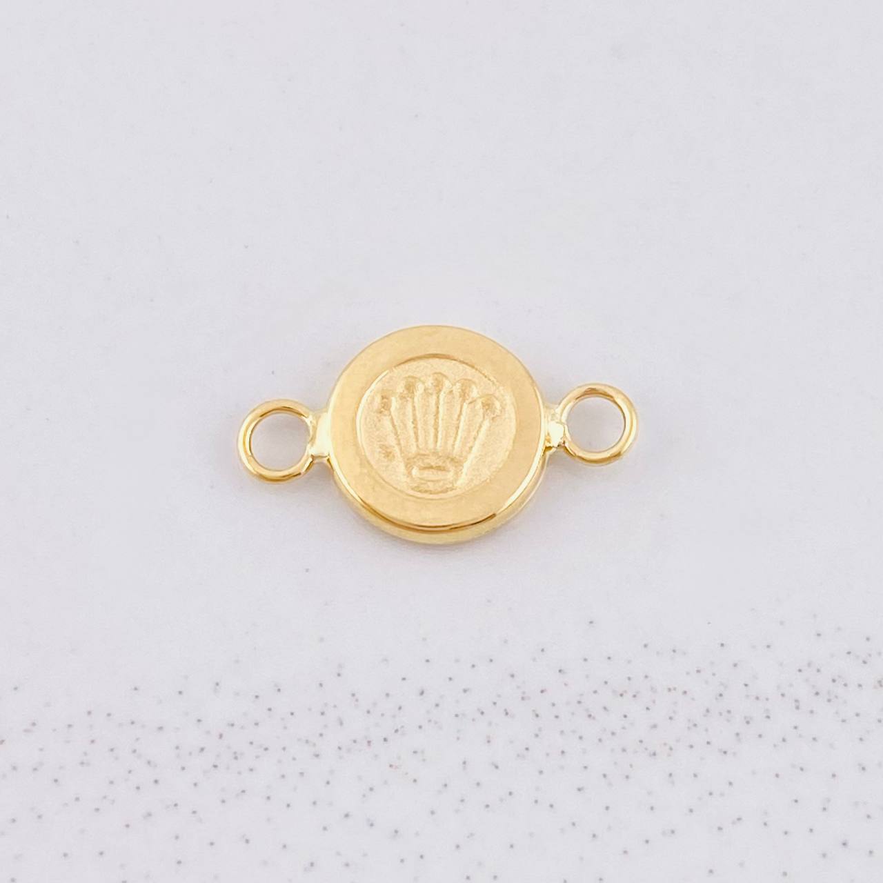 Charm Crown 0.35g / 1/2 in 18K Yellow Gold