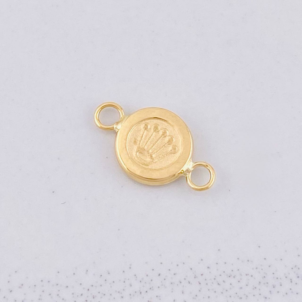 Charm Corona 0.45g / 1/2 in Yellow Gold 18K