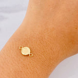 Charm Crown 0.35g / 1/2 in 18K Yellow Gold