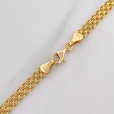 Bismark Chain 6.35 g / 17 3/4 in / 4.5 mm 18K Yellow Gold