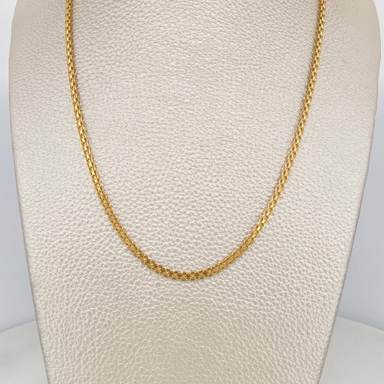 Cadena China 8.85 g / 24 in / 2.4 mm Oro Amarillo 18K