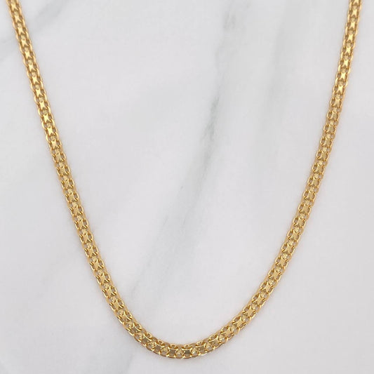 Cadena China 8.85 g / 24 in / 2.4 mm Oro Amarillo 18K