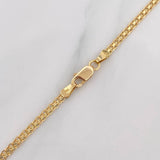 Cadena China 8.85 g / 24 in / 2.4 mm Oro Amarillo 18K