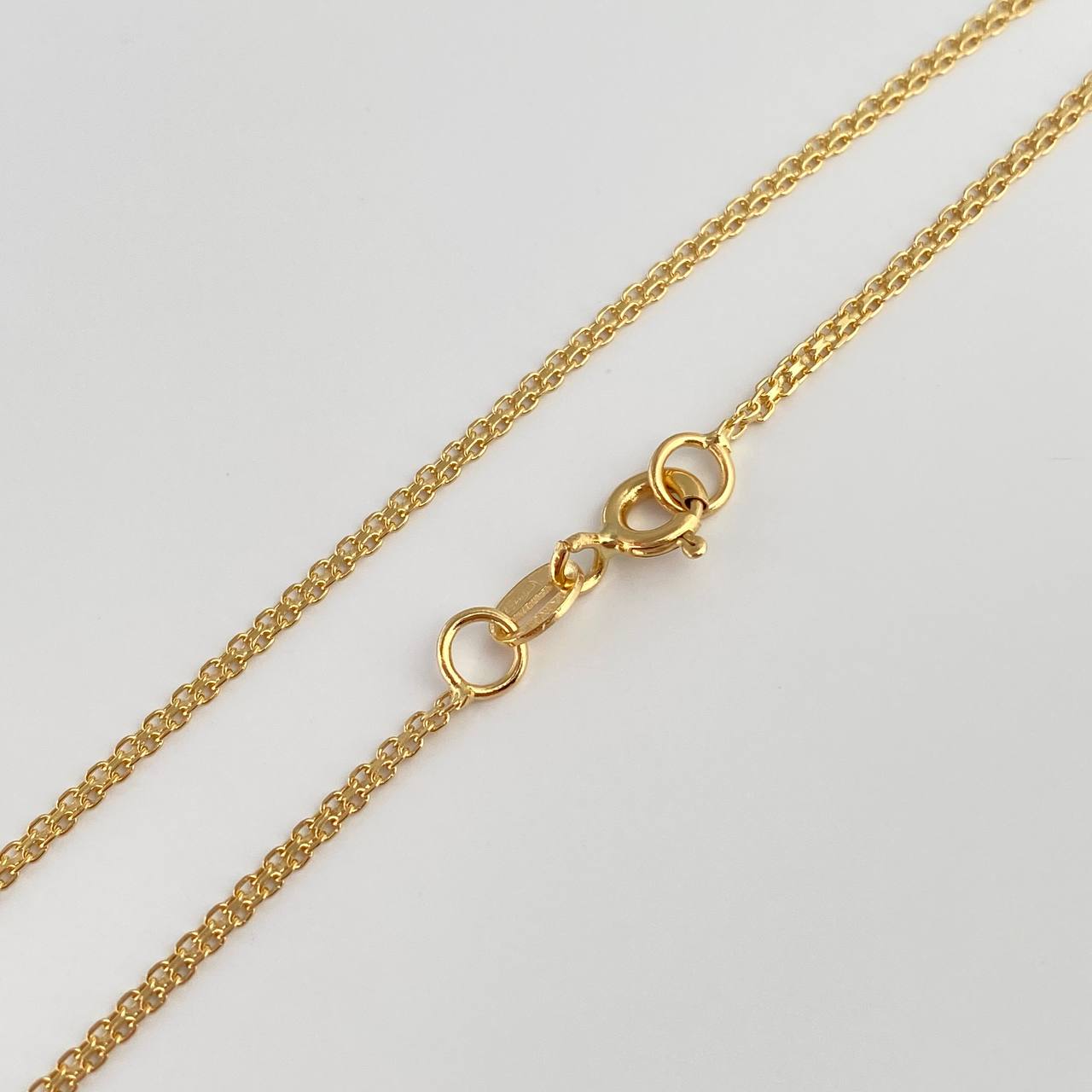 Cadena China 3.35 g / 24 in / 1.3 mm Oro Amarillo 18K