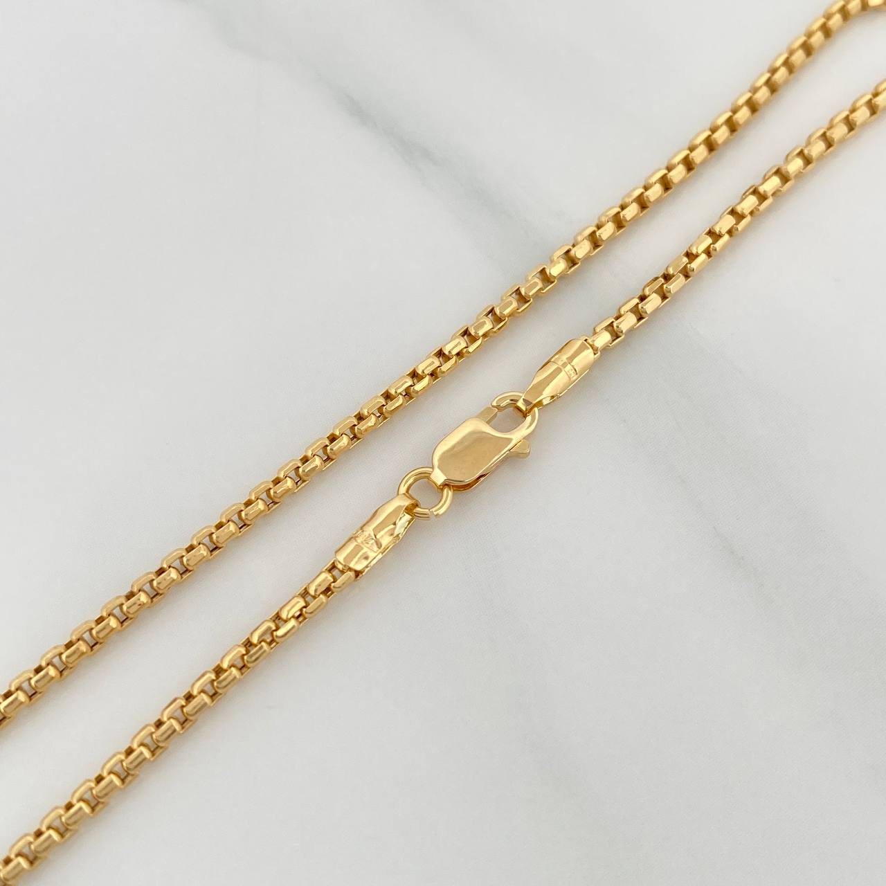 Venetian Chain 4.8 g / 17 3/4 in / 1.8 mm Yellow Gold 18K