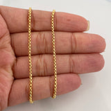 Venetian Chain 4.8 g / 17 3/4 in / 1.8 mm Yellow Gold 18K
