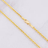 Cadena Lazo 3.65g / 24 in / 2.1mm Oro Amarillo 18K