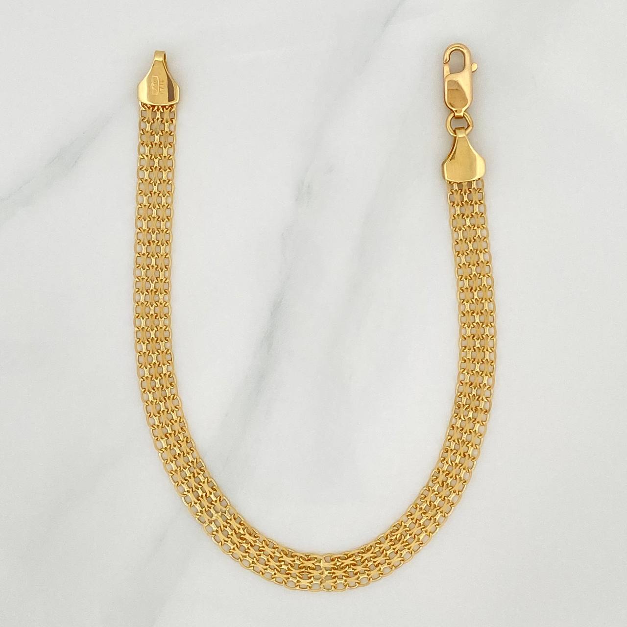 Bismark Bracelet 5.55 g / 7 3/4 in / 5.6 mm 18K Yellow Gold
