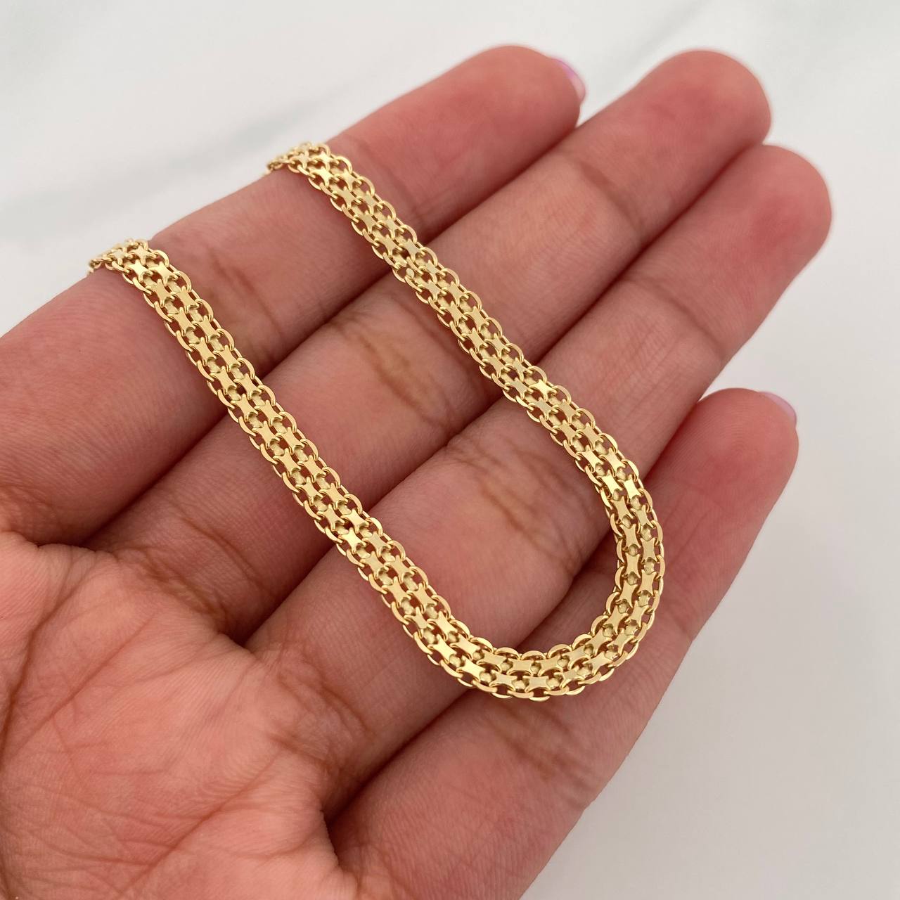 Bismark Bracelet 5 g / 7 3/4 in / 3.8 mm 18K Yellow Gold