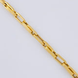 Pulso Rustico Tribal 5.75gr / 8 1/2 in / 5mm Oro Amarillo +3 18K