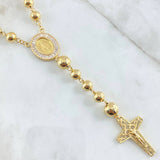 Miraculous Virgin Rosary 50.75gr / 27.6in / 18K Gold ©