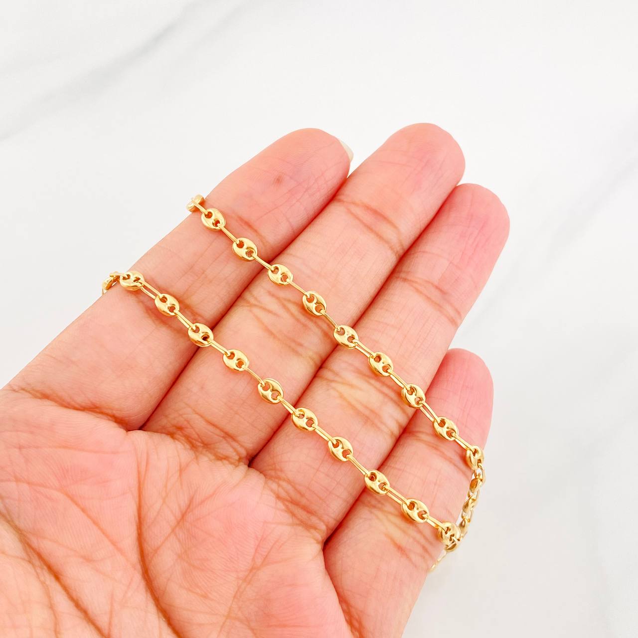 GC Chain 5.65g / 20 in / 3.4mm Yellow Gold 18K