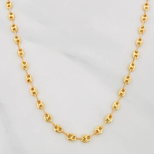 Cadena GC 4.8g / 20 in / 3.2mm Oro Amarillo 18K