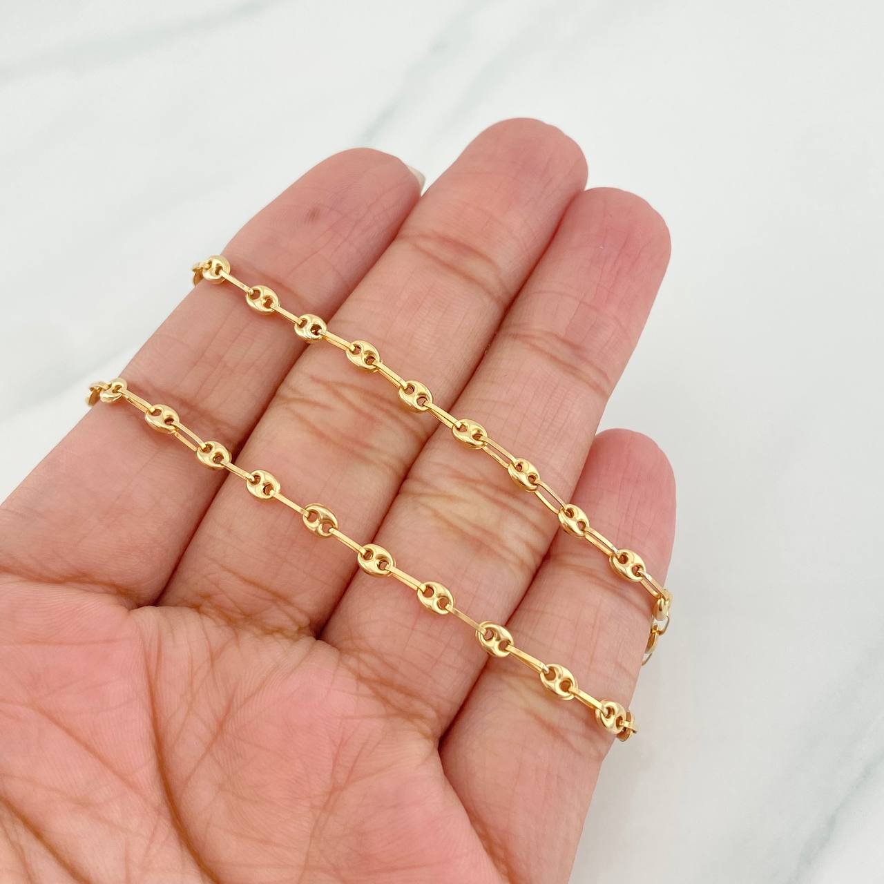 Cadena GC 4.75g / 20 in / 3.1mm Oro Amarillo 18K