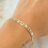 Pulso Garibaldi Atornillado 9.3gr / 21cm / +3 Oro 18K