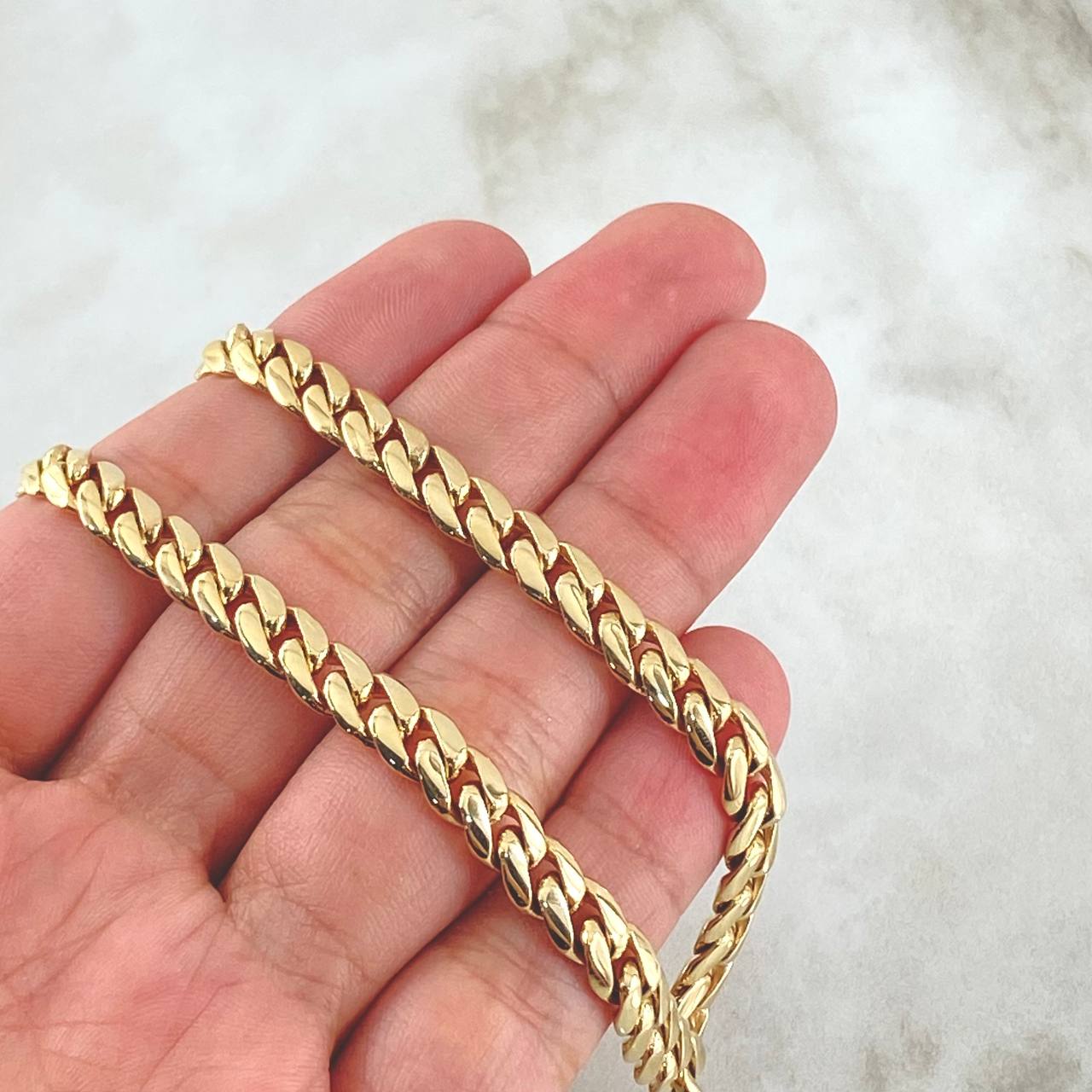Cuban Links 78.65gr / 27.6in / Nac.Esp. 18K Gold ©
