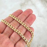 Cuban Links 78.65gr / 27.6in / Nac.Esp. 18K Gold ©