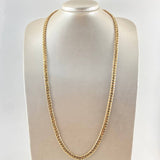 Cuban Links 78.65gr / 27.6in / Nac.Esp. 18K Gold ©