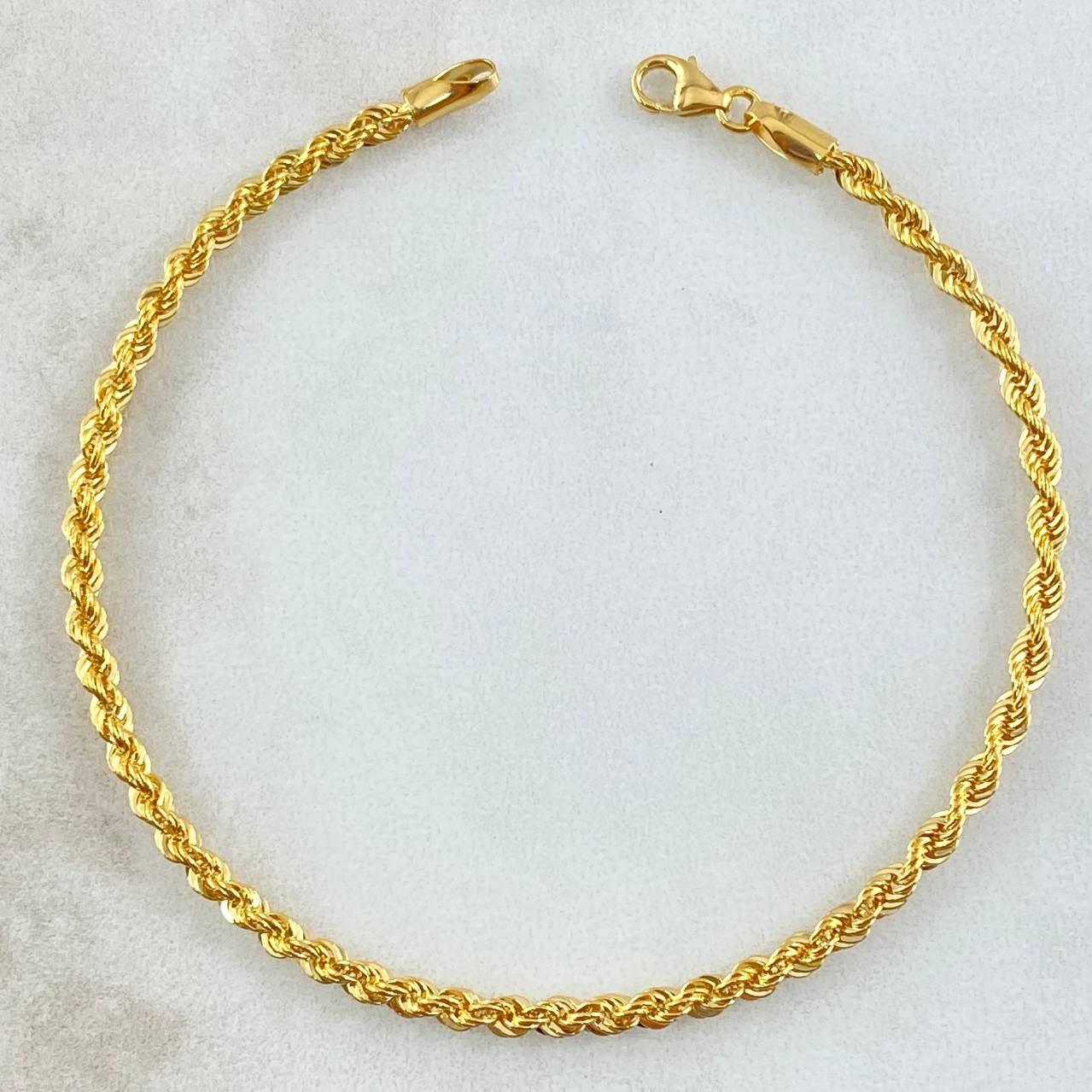 Pulso Lazo 2.95gr / 19cm / 3.3mm Oro Amarillo +3 18K ©