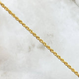 Pulso Lazo 1.85gr / 19cm / 2.7mm Oro Amarillo +3 18K
