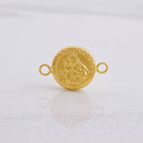 Herraje Virgen del Carmen 0.6g / 3/4 in Oro Amarillo 18K